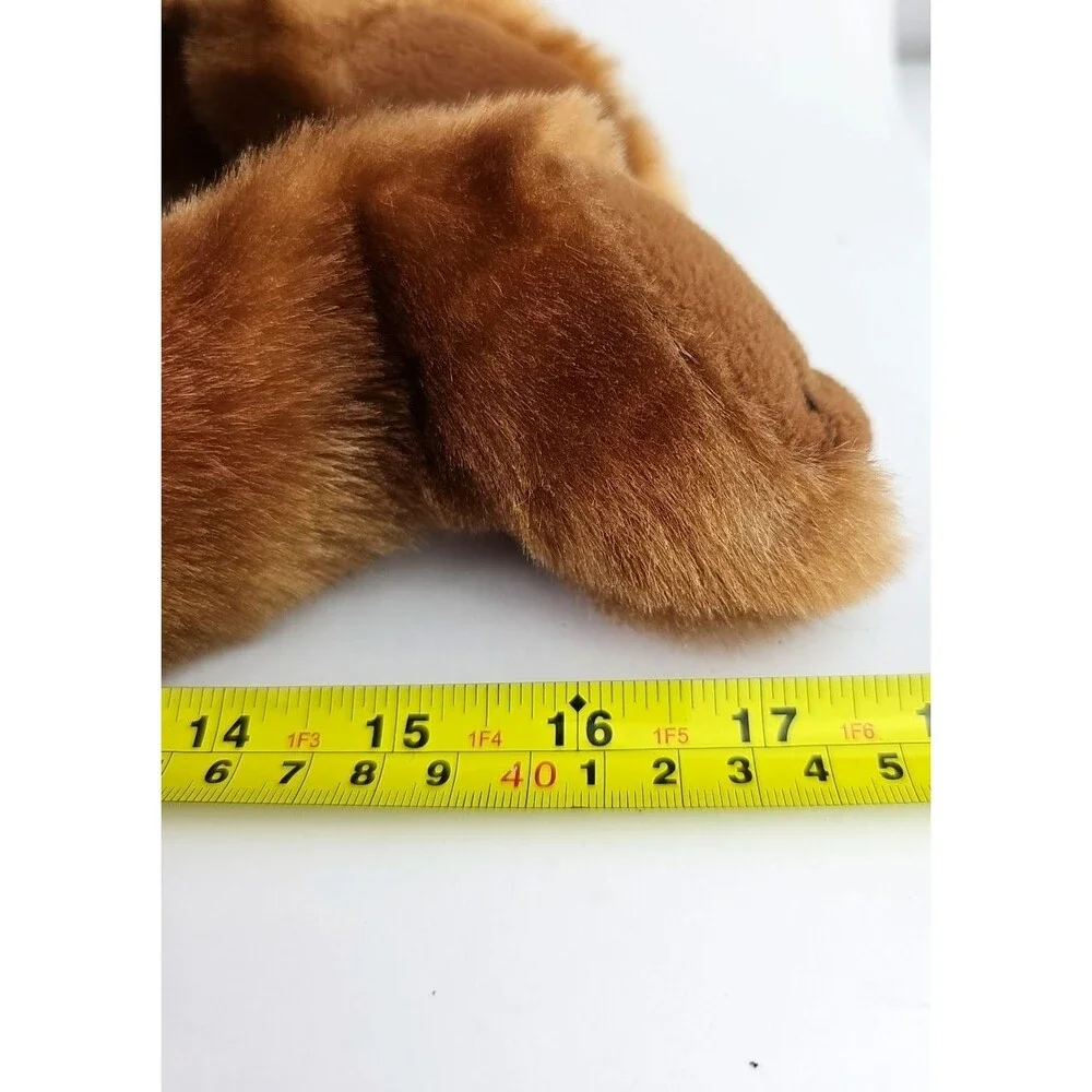 Ty Classic Yesterbear  1999 Brown Bear Soft 18 inch Beanie Buddy Bow Sweet